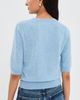 Veronica Beard Veronica Beard Shana Cashmere Sweater Pale Blue River Melange - 3