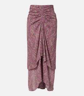 Veronica Beard Veronica Beard Sira floral midi skirt