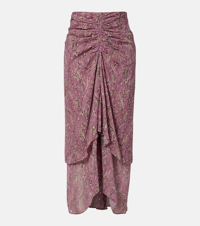 Veronica Beard Veronica Beard Sira floral midi skirt
