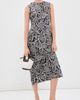 Veronica Beard Veronica Beard Sleeveless Midi Gemma Dress Navy Multi - 5