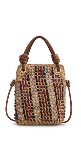 Veronica Beard Veronica Beard Small Beaded Slouch Bag Hazelwood Multi One