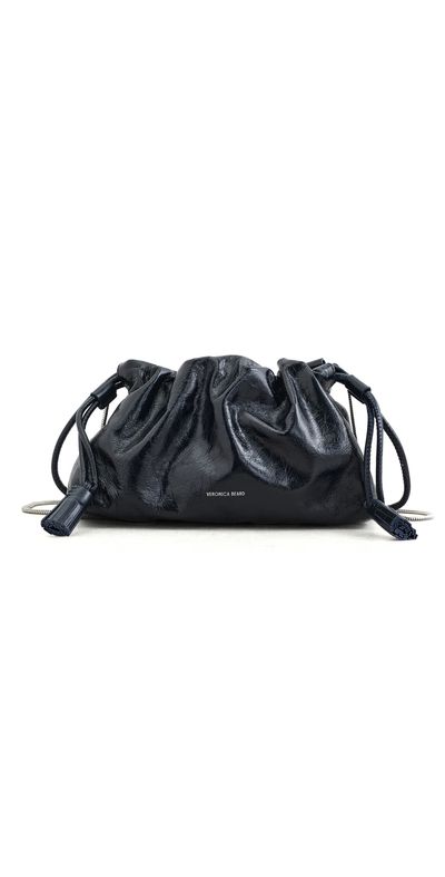 Veronica Beard Veronica Beard Small Crinkle Stash Bag Navy One