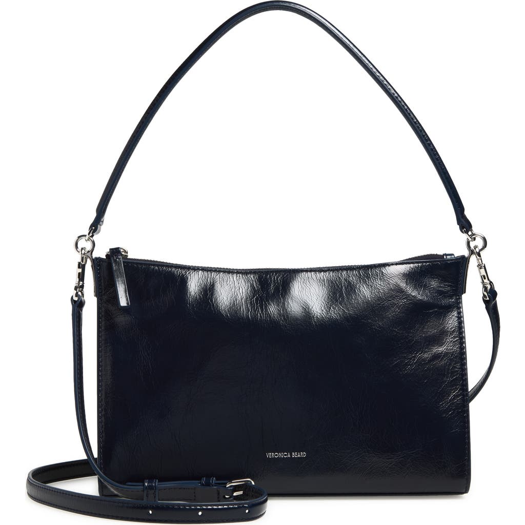 Veronica Beard Veronica Beard Small Crinkled Leather Shoulder Bag