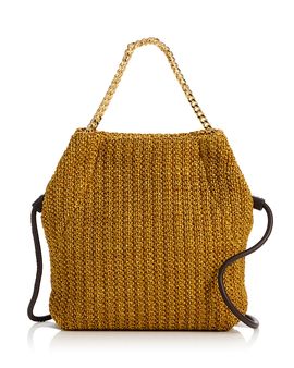 Veronica Beard Veronica Beard Small Slouch Small Raffia Shoulder Bag