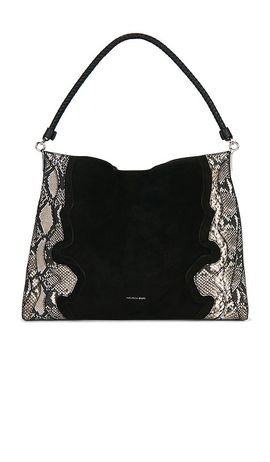 Veronica Beard Veronica Beard Snake Embossed Vida Hobo Bag