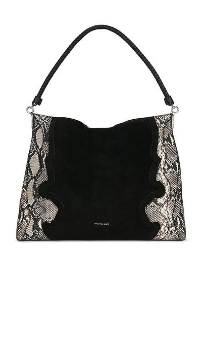 Veronica Beard Veronica Beard Snake Embossed Vida Hobo Bag