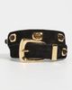 Veronica Beard Veronica Beard Stone Embellished Arch Belt Black - 2