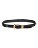 Veronica Beard Veronica Beard Stone Embellished Leather Arc Belt - 1