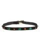 Veronica Beard Veronica Beard Stone Embellished Leather Arc Belt - 2