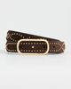 Veronica Beard Veronica Beard Studded Loop Belt Espresso - 2