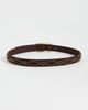 Veronica Beard Veronica Beard Studded Loop Belt Espresso - 4