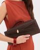 Veronica Beard Veronica Beard Suede Dash Clutch Bag Espresso One - 3