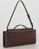 Veronica Beard Veronica Beard Suede Dash Clutch Bag Espresso One - 4