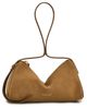 Veronica Beard Veronica Beard Suede Prism Shoulder Bag Acorn One - 1