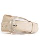 Veronica Beard Veronica Beard Suede Resin Arch Belt Stone Khaki - 1