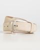 Veronica Beard Veronica Beard Suede Resin Arch Belt Stone Khaki - 2