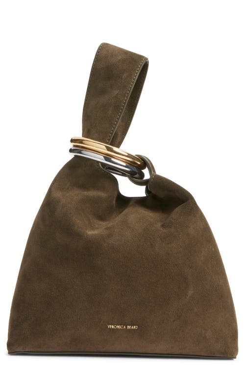 Veronica Beard Veronica Beard Swing Suede Top Handle Bag