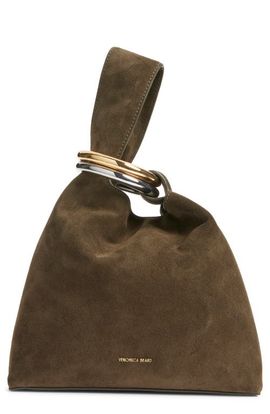Veronica Beard Veronica Beard Swing Suede Top Handle Bag