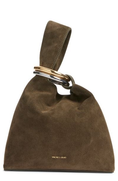 Veronica Beard Veronica Beard Swing Suede Top Handle Bag