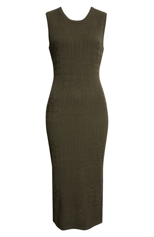 Veronica Beard Veronica Beard Tamiko Sleeveless Knit Midi Dress