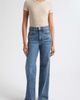 Veronica Beard Veronica Beard Taylor Curved Seam Wide Leg Jeans - 2