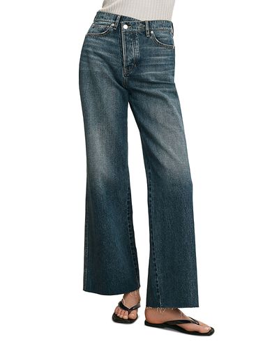 Veronica Beard Veronica Beard Taylor High Rise Wide Leg Jeans in City Lights