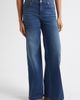 Veronica Beard Veronica Beard Taylor Mid Rise Wide Leg Jeans - 1