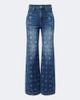 Veronica Beard Veronica Beard Taylor printed wide-leg jean - 1