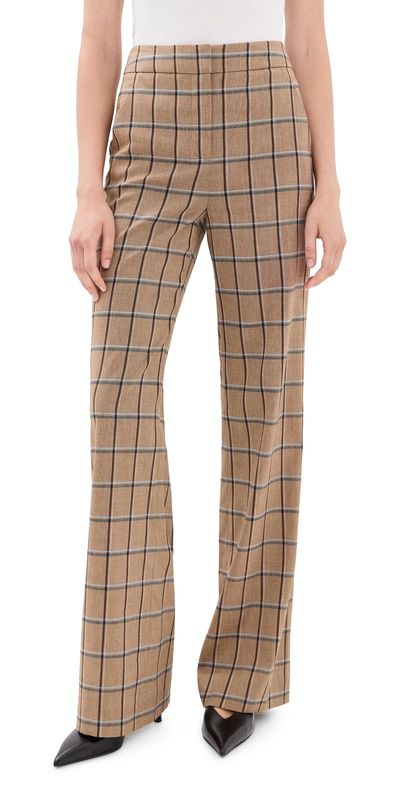 Veronica Beard Veronica Beard Tonelli Trousers Ochre Multi