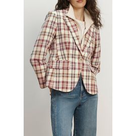 Veronica Beard Veronica Beard Tyra Plaid Dickey Jacket