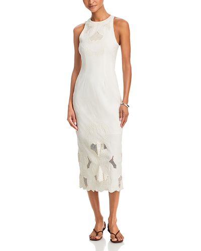 Veronica Beard Veronica Beard Upten Embroidered Dress