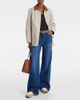 Veronica Beard Veronica Beard Valentina suede-trimmed leather sneakers - 3