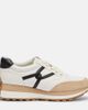 Veronica Beard Veronica Beard Valentina suede-trimmed leather sneakers - 4