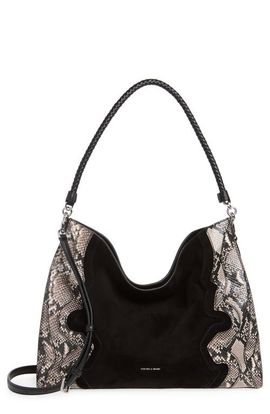 Veronica Beard Veronica Beard Vida Leather Shoulder Bag