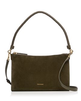 Veronica Beard Veronica Beard Vida Small Suede Shoulder Bag
