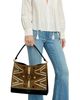 Veronica Beard Veronica Beard Vida Stitch Suede Shoulder Bag - 2