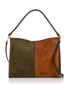 Veronica Beard Veronica Beard Vida Suede Shoulder Bag