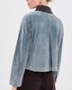 Veronica Beard Veronica Beard Walters Cropped Barn Jacket Blue Steel - 3