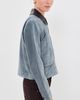 Veronica Beard Veronica Beard Walters Cropped Barn Jacket Blue Steel - 4