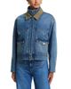 Veronica Beard Veronica Beard Wegner Double Collar Denim Jacket - 1