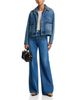 Veronica Beard Veronica Beard Wegner Double Collar Denim Jacket - 2