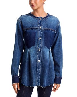 Veronica Beard Veronica Beard Welisa Denim Shirt Jacket