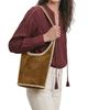 Veronica Beard Veronica Beard Whipstitch Loop Suede Shoulder Bag - 2