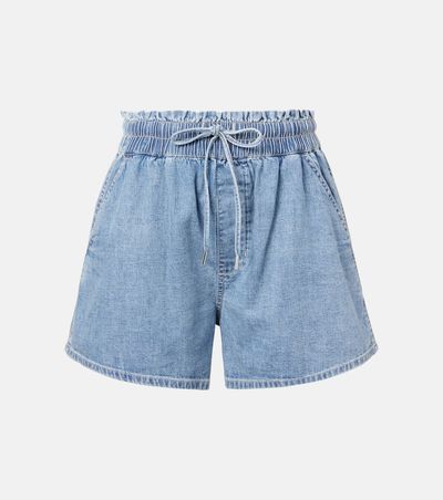 Veronica Beard Veronica Beard Wilder high-rise denim shorts