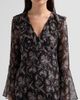Veronica Beard Veronica Beard Women's Adrienne Paisley Silk Ruffle Minidress - 5