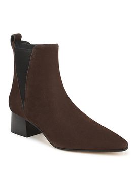 Veronica Beard Veronica Beard Women's Astra Leather Chelsea Ankle Boots