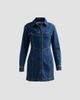 Veronica Beard Veronica Beard Women's Bandera Denim Mini Shirtdress - 6