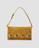 Veronica Beard Veronica Beard Women's Edit Crystal-Embellished Suede Shoulder Bag - 3