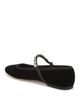 Veronica Beard Veronica Beard Women's Ellie Crystal & Velvet Mary Jane Flats - 3