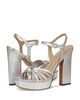 Veronica Beard Veronica Beard Women's Flavia Ankle Strap Platform High Heel Sandals - 5